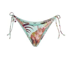 ROBERTO CAVALLI X SKIMS DIPPED TIE BIKINI BOTTOM  - FAGIANELLA PRINT / XS